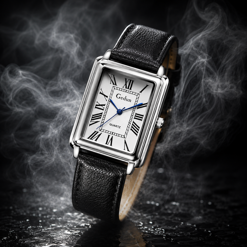 Fashion Men's Quartz Wristwatch Leather Strap Watch
